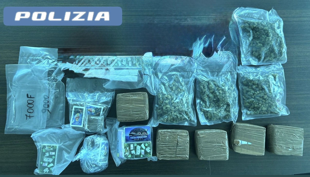 Arrestato 45enne con 5 kg di droga nell’auto
