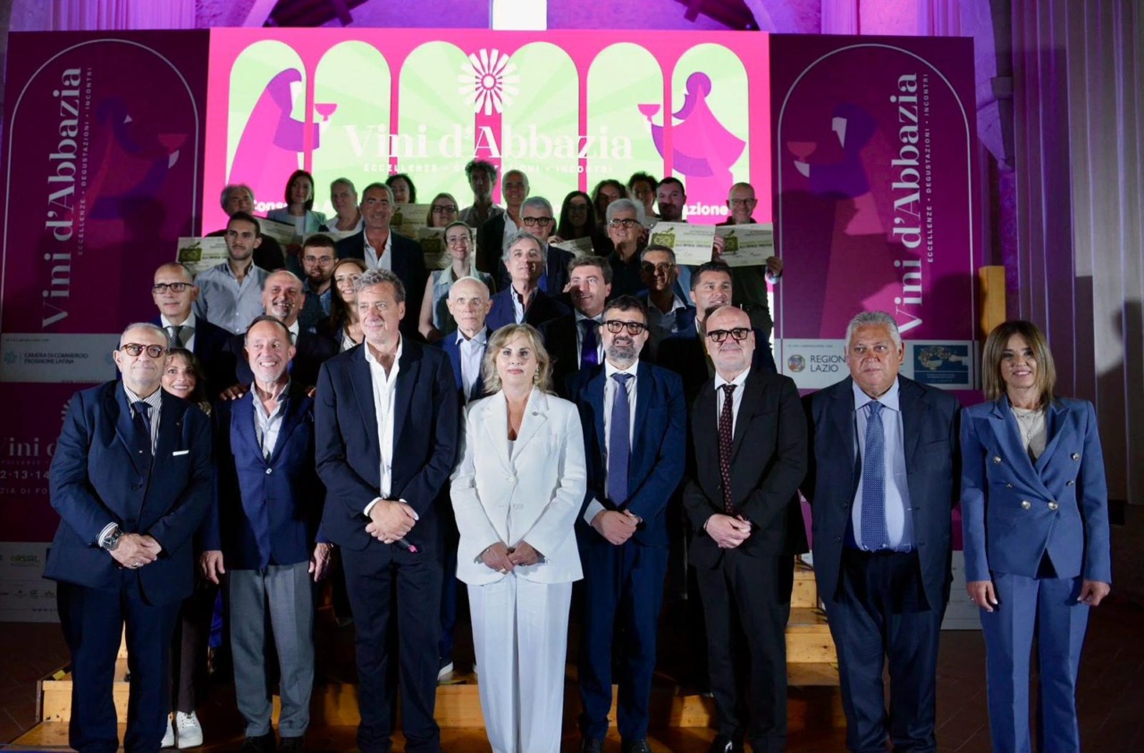 Cerimonia di consegna attestati a Fossanova per manager sostenibili