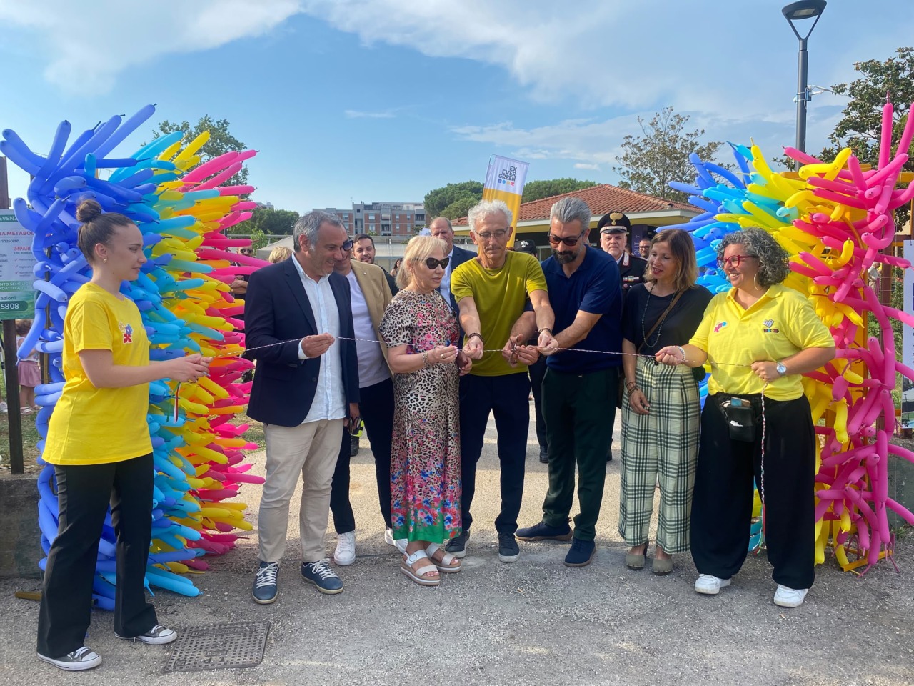 Inaugurato il parco di via Roccagorga: un nuovo spazio per tutti