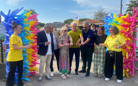 Inaugurato il parco di via Roccagorga: un nuovo spazio per tutti