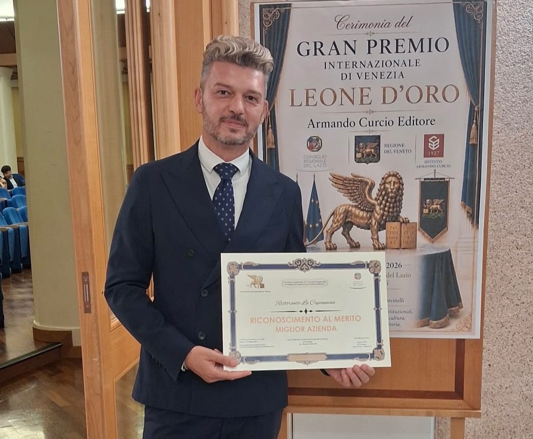 La Capannina di Terracina vince il Leone d’Oro per il food