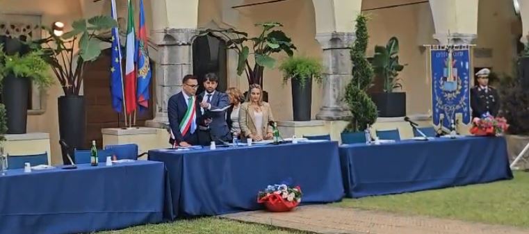 Fondi, insediata la giunta Carnevale: ecco i nomi