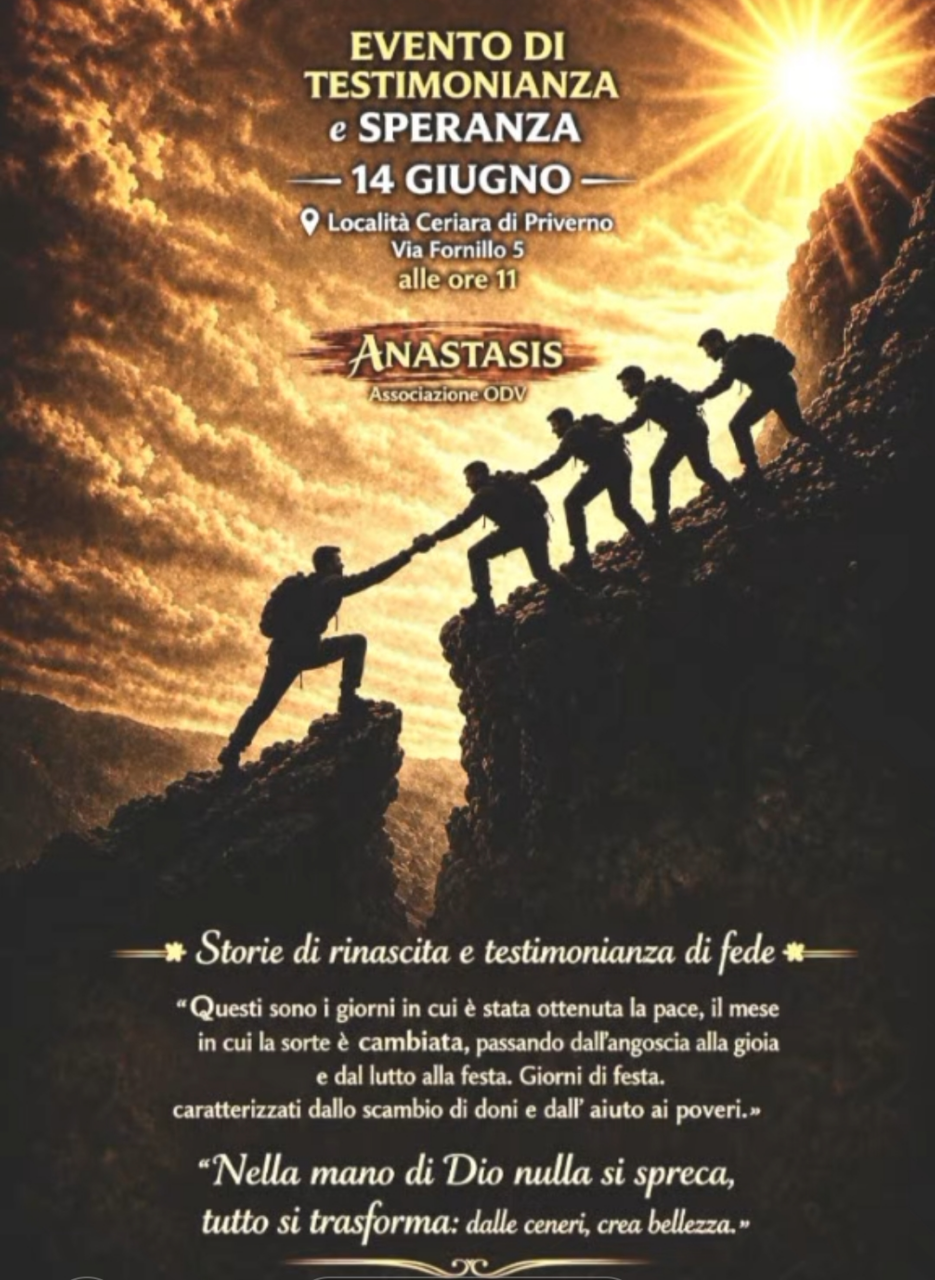 Comunità Traguardo: celebrazione dopo 40 anni di recupero