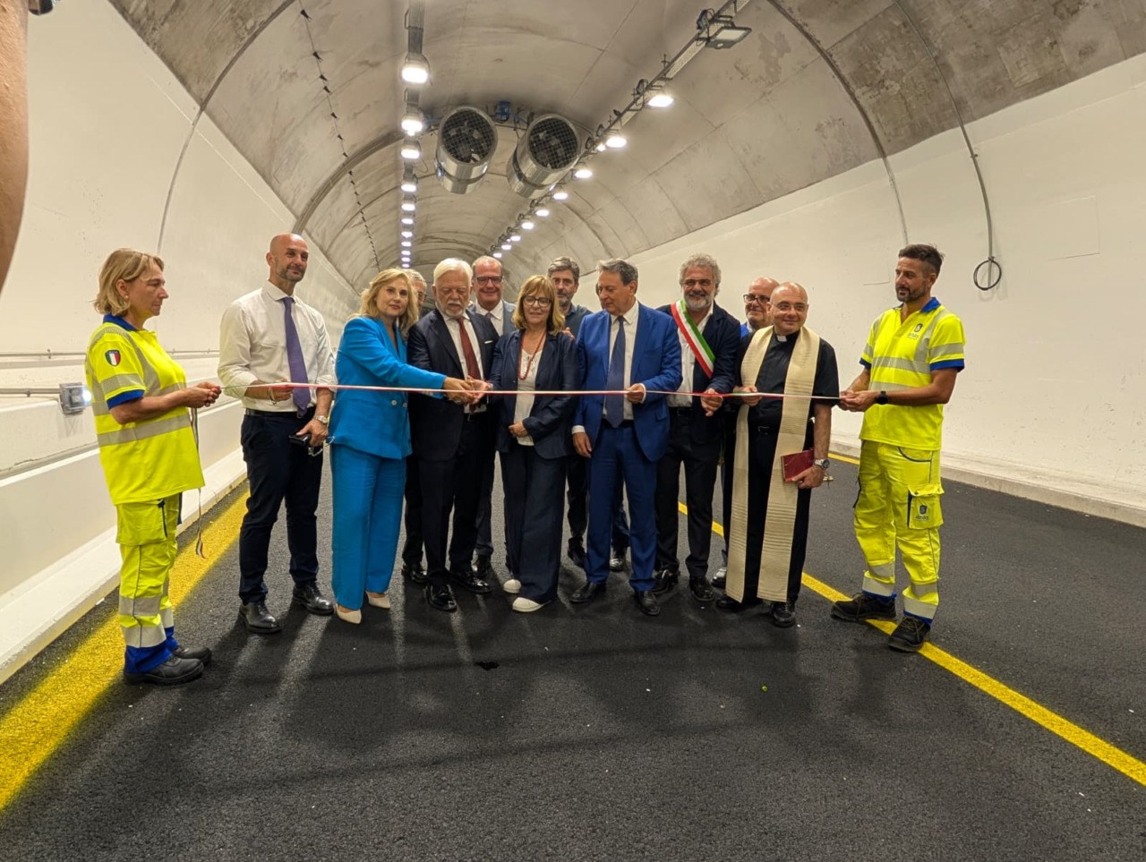 Riapre la Galleria Tempio di Giove: viabilità in direzione nord