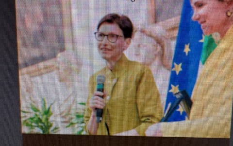 Raffaella Menichetti riceve il Premio Minerva 2026