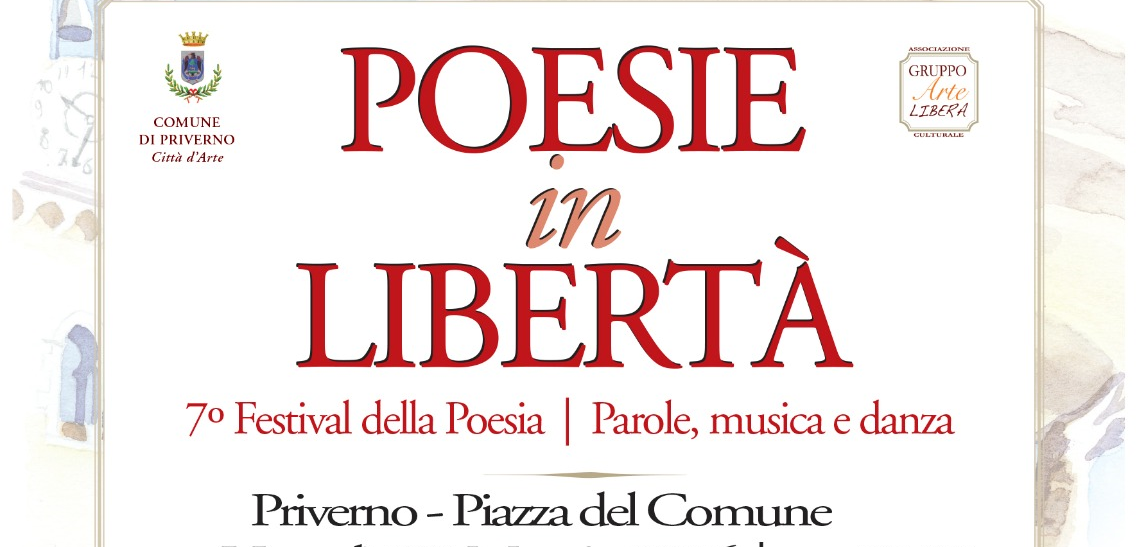 Ritorna a Priverno il Festival “Poesie in Libertà”