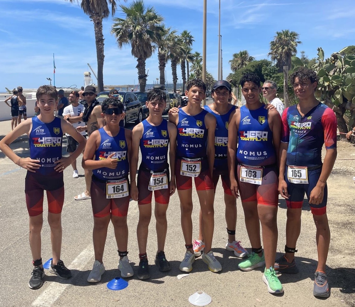Zhero Triathlon Latina conquista il secondo posto regionale