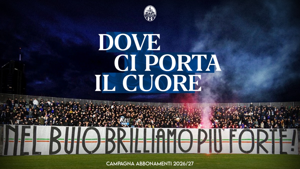 Abbonamenti Latina Calcio: partenza il 23 luglio con nuove emozioni