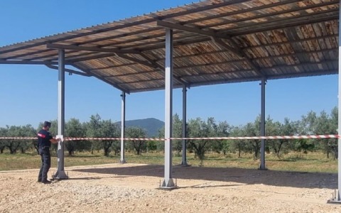 Sequestrato capannone abusivo a Priverno, due denunciati