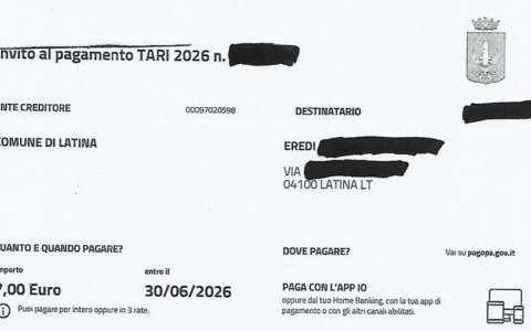 Eredi ricevono bolletta Tari di 7 euro per defunto