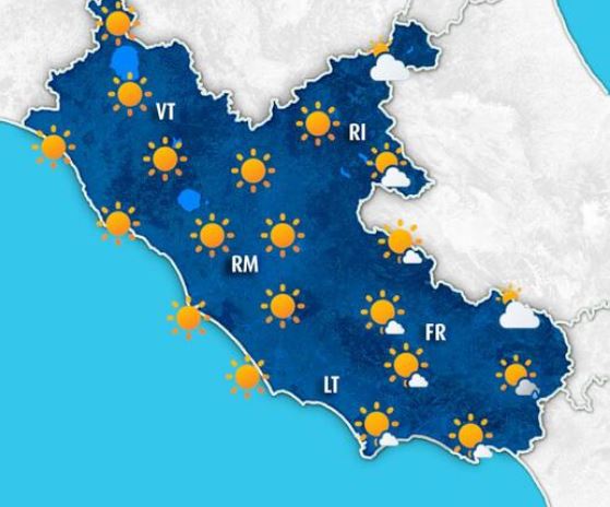 Caldo intenso: bollino giallo per Latina e Frosinone