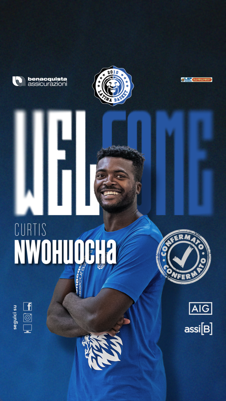 Curtis Nwohuocha confermato alla Benacquista Latina