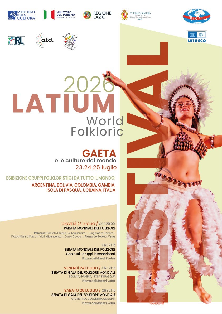 Latium World Folkloric Festival 2026: Gaeta in festa