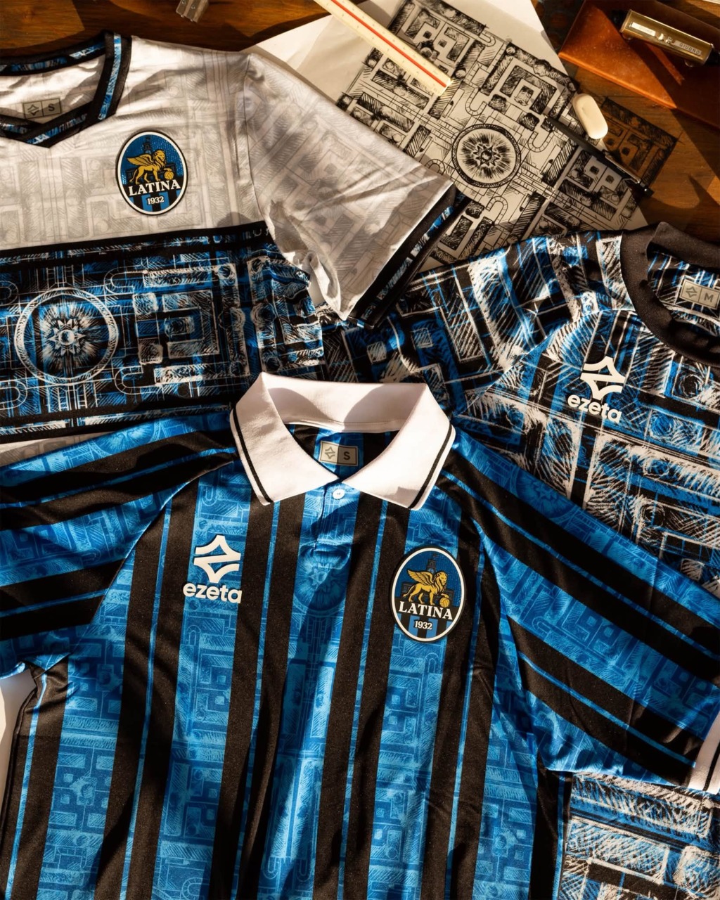 Le nuove maglie del Latina Calcio conquistano i tifosi