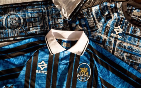 Le nuove maglie del Latina Calcio conquistano i tifosi