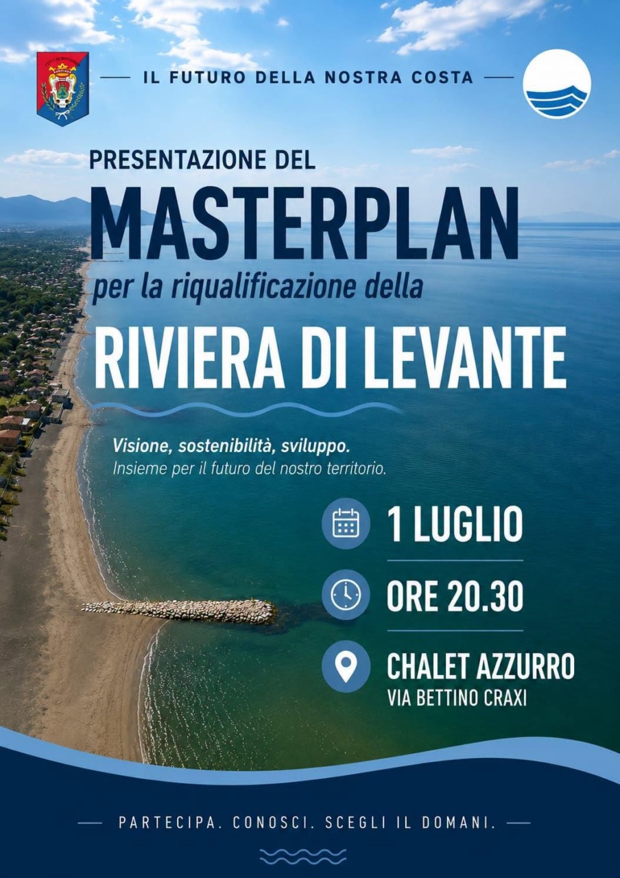 Presentazione del Masterplan per la Riviera di Levante