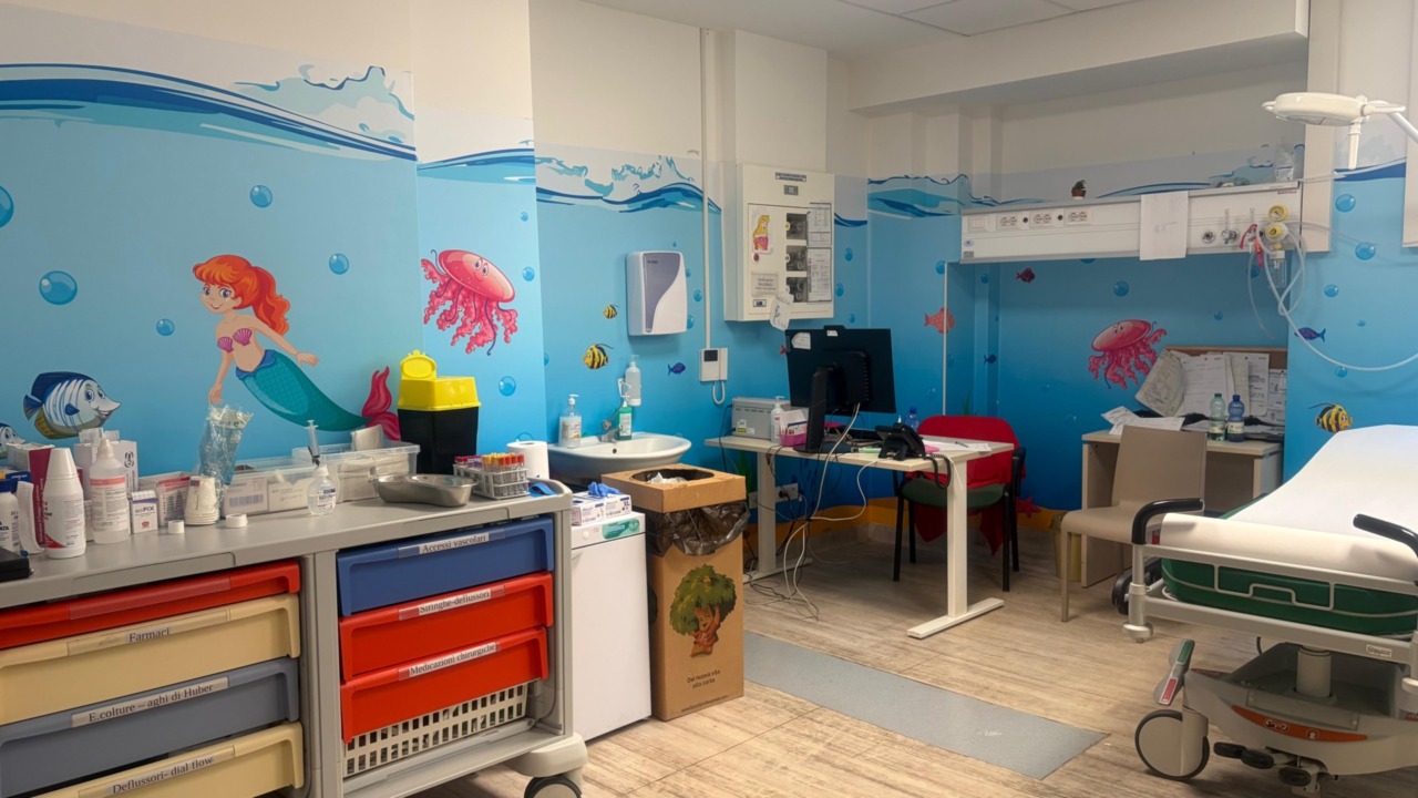 Inaugurazione del Pronto Soccorso Pediatrico al Goretti