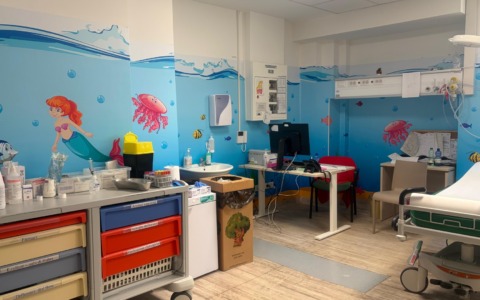 Inaugurazione del Pronto Soccorso Pediatrico al Goretti
