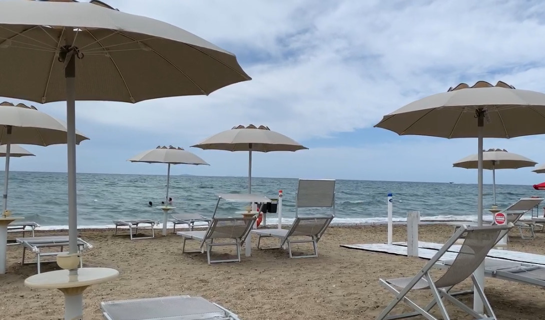 Servizio di salvataggio sulle spiagge libere di Latina