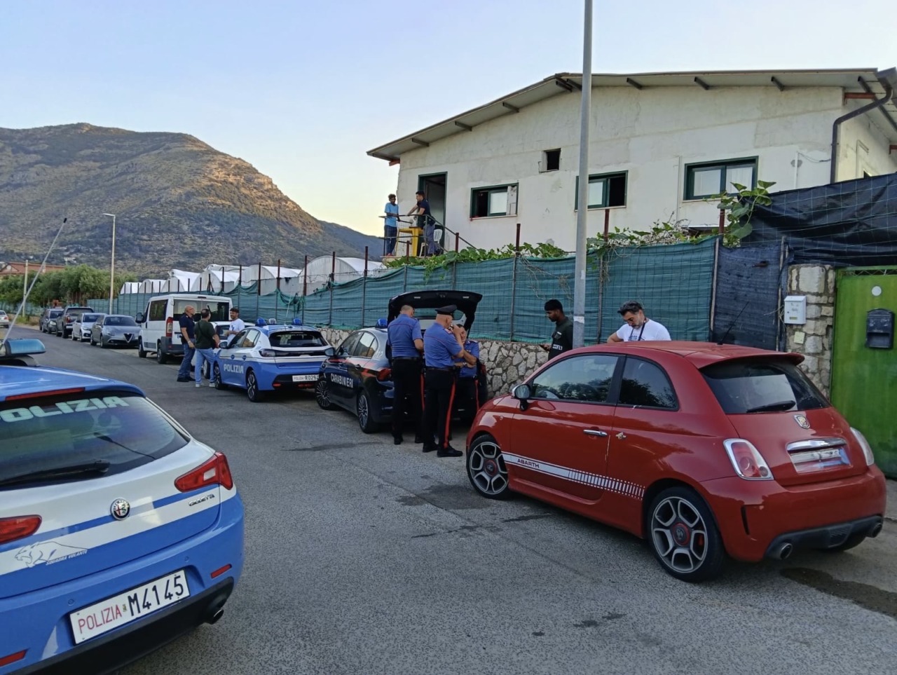 Sgomberato insediamento abusivo a Terracina: 72 identificati