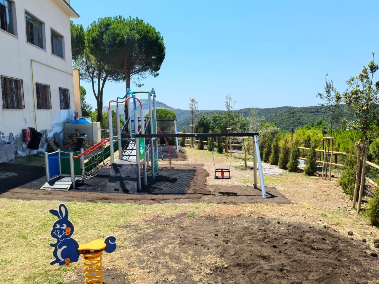 Inaugurato il nuovo playground al Santuario della Madonna della Civita