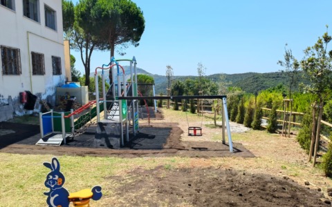 Inaugurato il nuovo playground al Santuario della Madonna della Civita