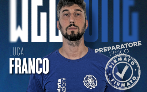 Luca Franco nuovo preparatore atletico della Benacquista Latina