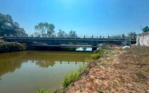 Interventi di manutenzione sul ponte della Migliara 54