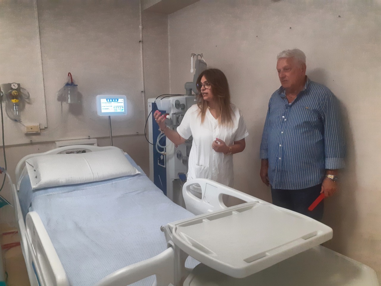 L’Associazione AnnaLaura fornisce un letto bilancia all’ospedale