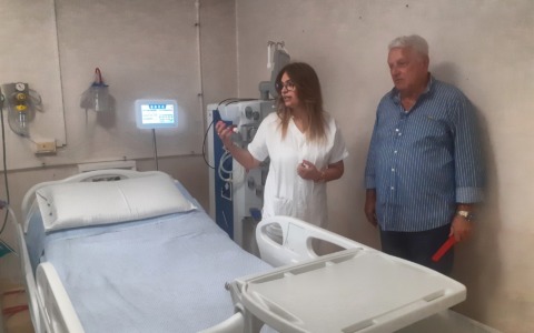 L’Associazione AnnaLaura fornisce un letto bilancia all’ospedale