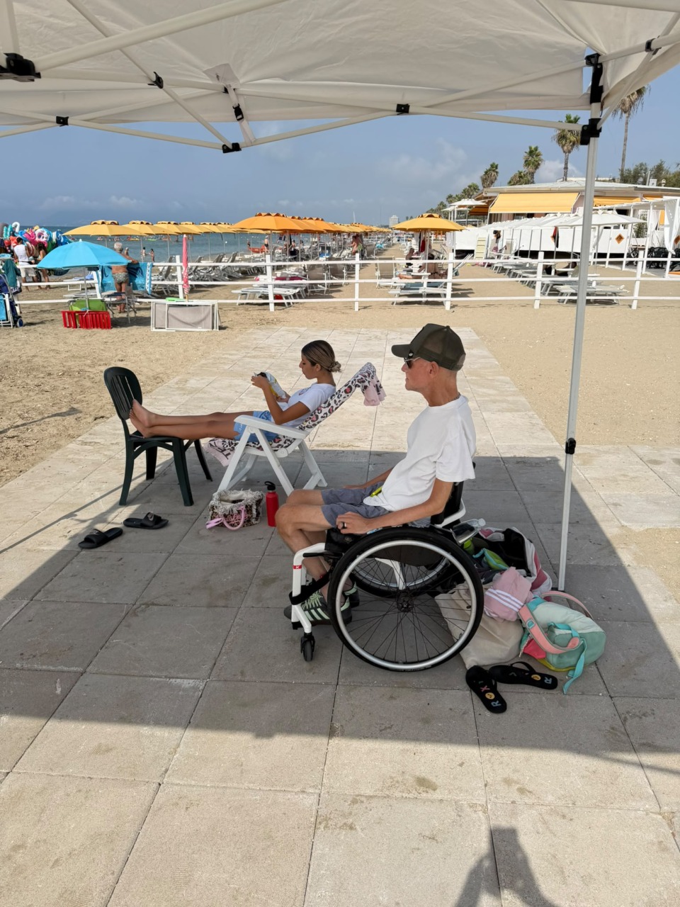 Disabilità e spiagge: la denuncia di Silvia Cerqua
