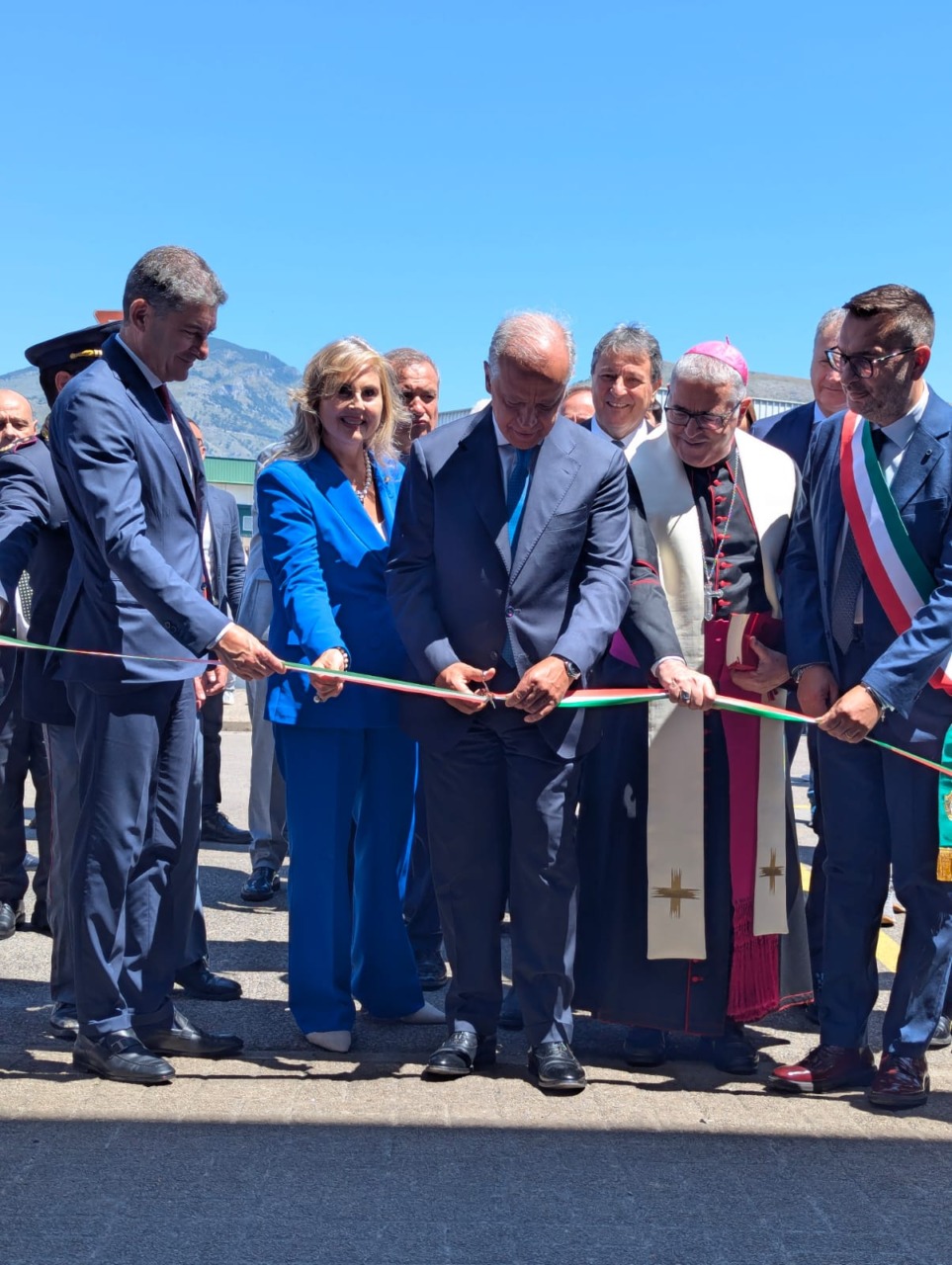 Inaugurato il Commissariato di P.S. a Fondi con Piantedosi