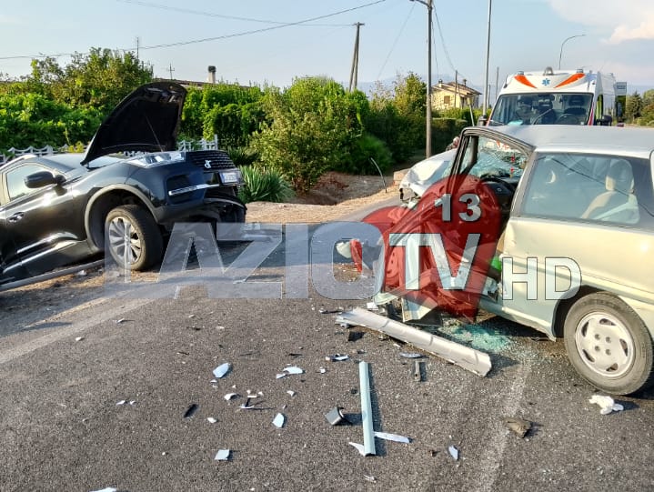 Incidente a Latina: cinque feriti, uno grave