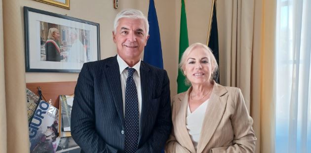 Latina, il sindaco Celentano incontra il Questore Martino