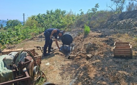 Rogo a Gaeta partito da un braciere: denunciato il proprietario