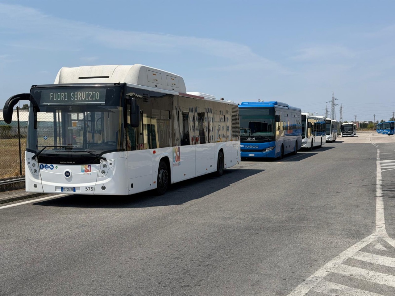 Fermati i bus a Latina per la protesta dei lavoratori Csc