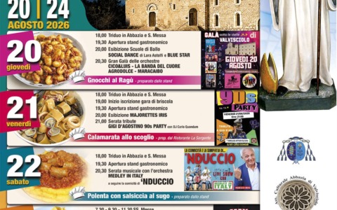 Valvisciolo celebra San Bernardo con cinque giorni di eventi
