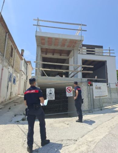 Tre denunciati per abuso edilizio a Minturno