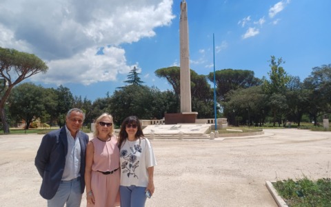 Siringhe abbandonate nel parco Falcone e Borsellino