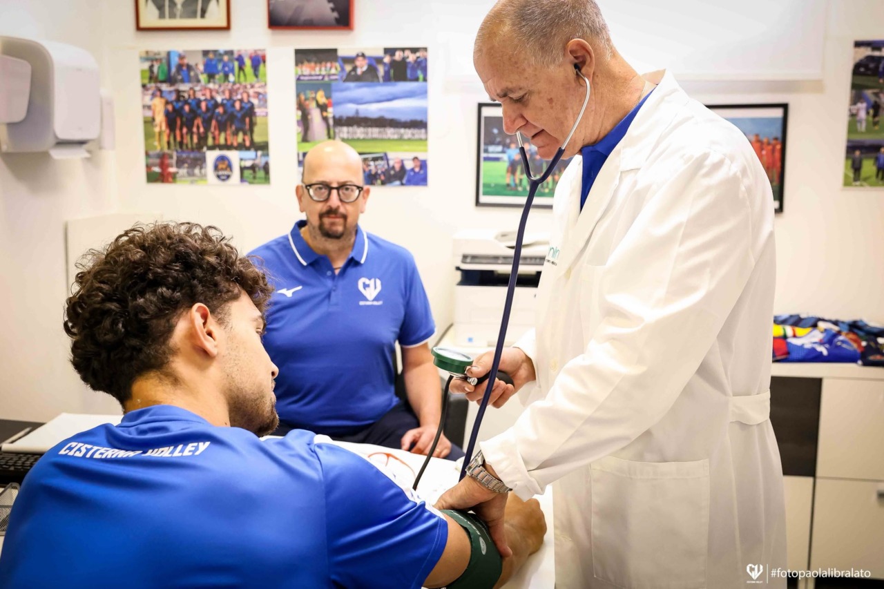 Cisterna Volley, visite mediche e primi allenamenti al PalaSport