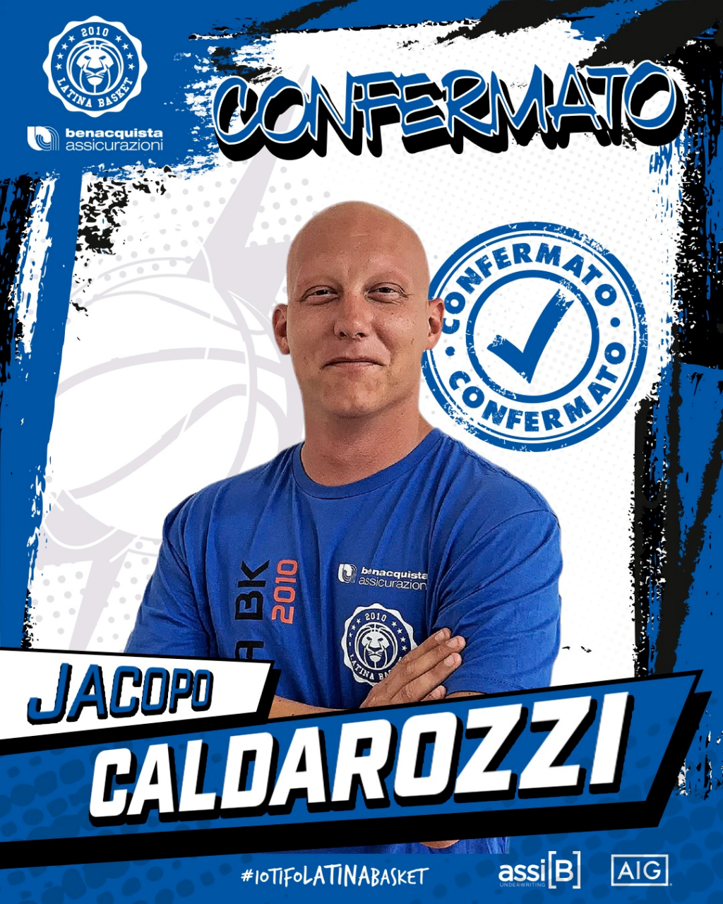 Benacquista Latina, Jacopo Caldarozzi resta nel vivaio