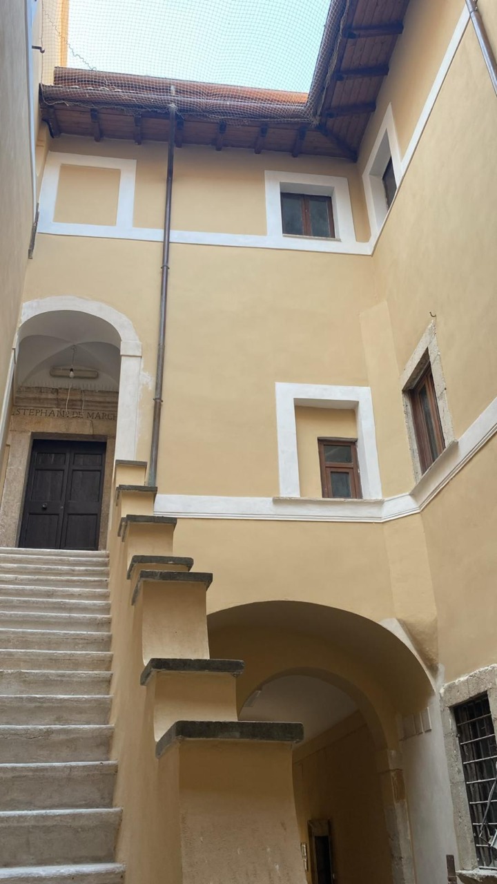 Sermoneta, restaurate le facciate interne di Palazzo Caetani