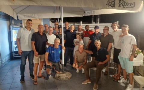 Terracina Calcio: emozionante reunion dei tigrotti di Sciscione