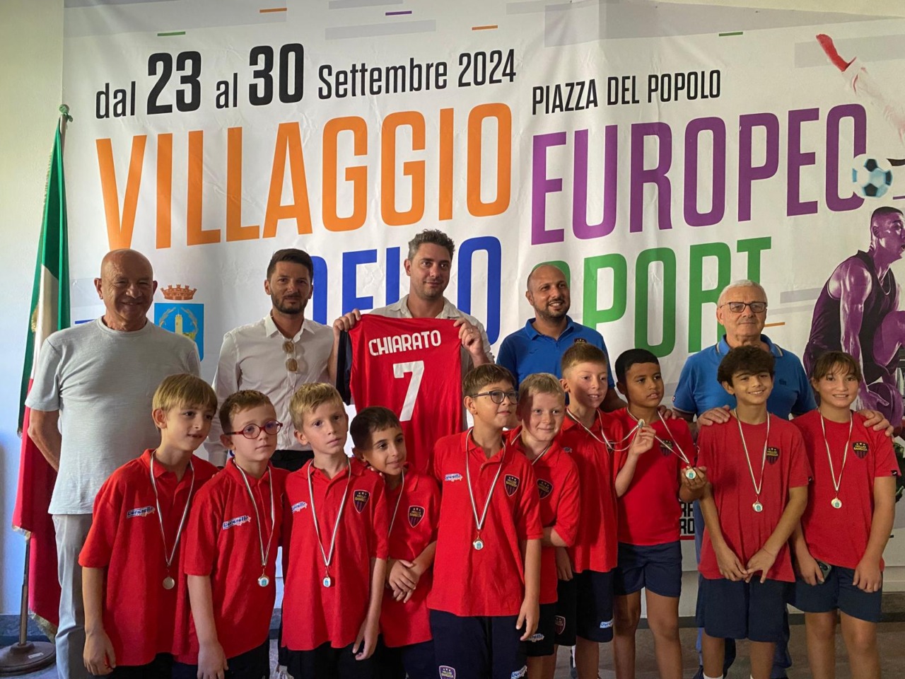 Chiarato premia i giovani dell’Hellas Bainsizza, esempio di sport