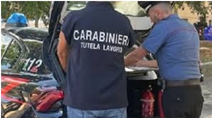 Controlli in azienda agricola: due irregolari, attività sospesa