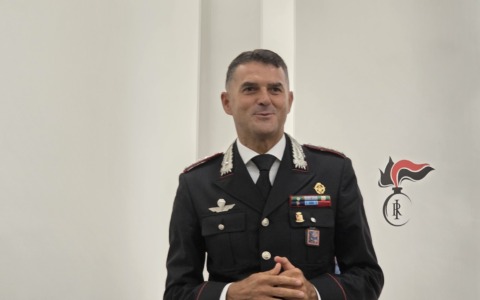 Latina, si insedia il nuovo comandante Palmieri