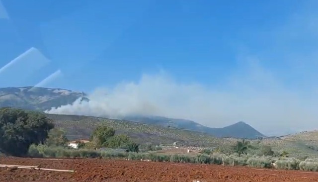 Roghi sui Monti Lepini, in fumo centinaia di ettari