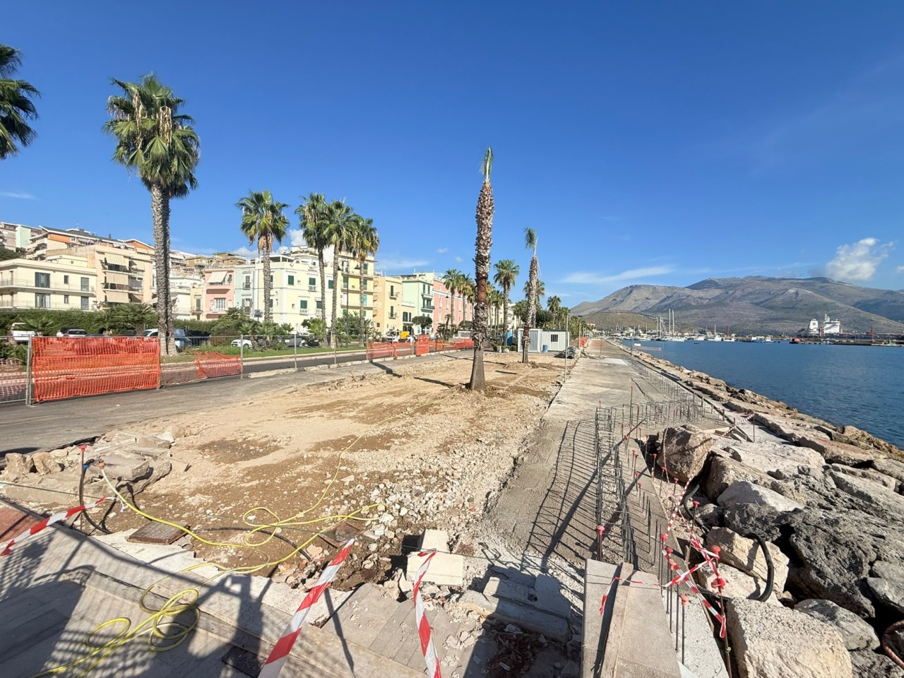 Gaeta, al via il quarto stralcio della passeggiata a mare