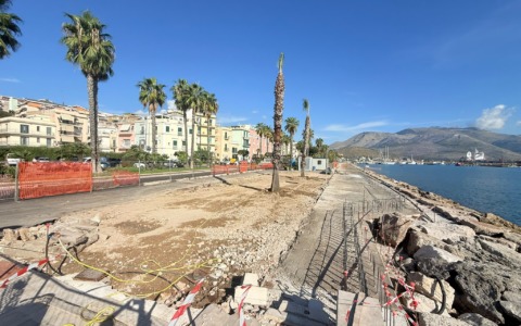 Gaeta, al via il quarto stralcio della passeggiata a mare