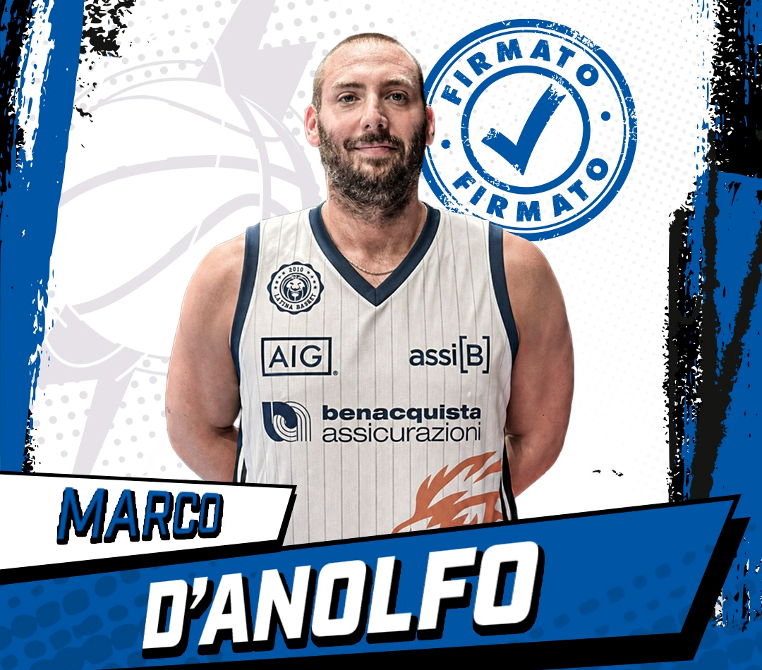 Benacquista Latina, Marco D’Anolfo torna in nerazzurro